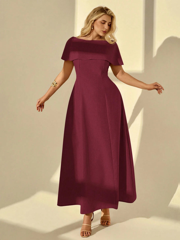 Rochie maxi SHEIN, vișiniu