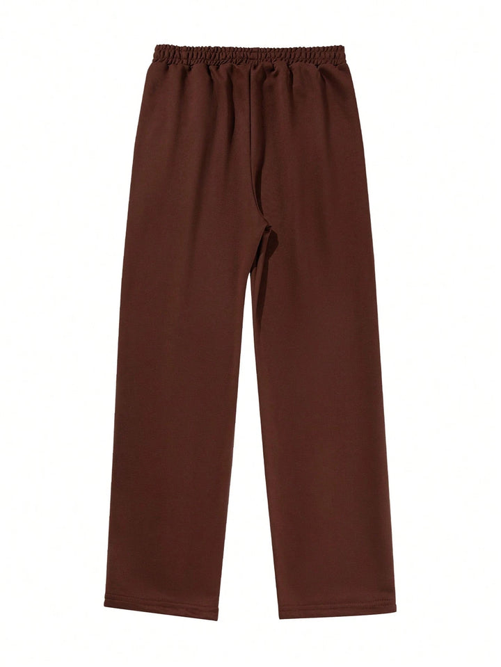 Pantaloni SHEIN, maro