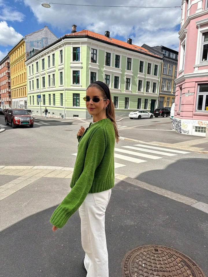 Cardigan SHEIN, verde