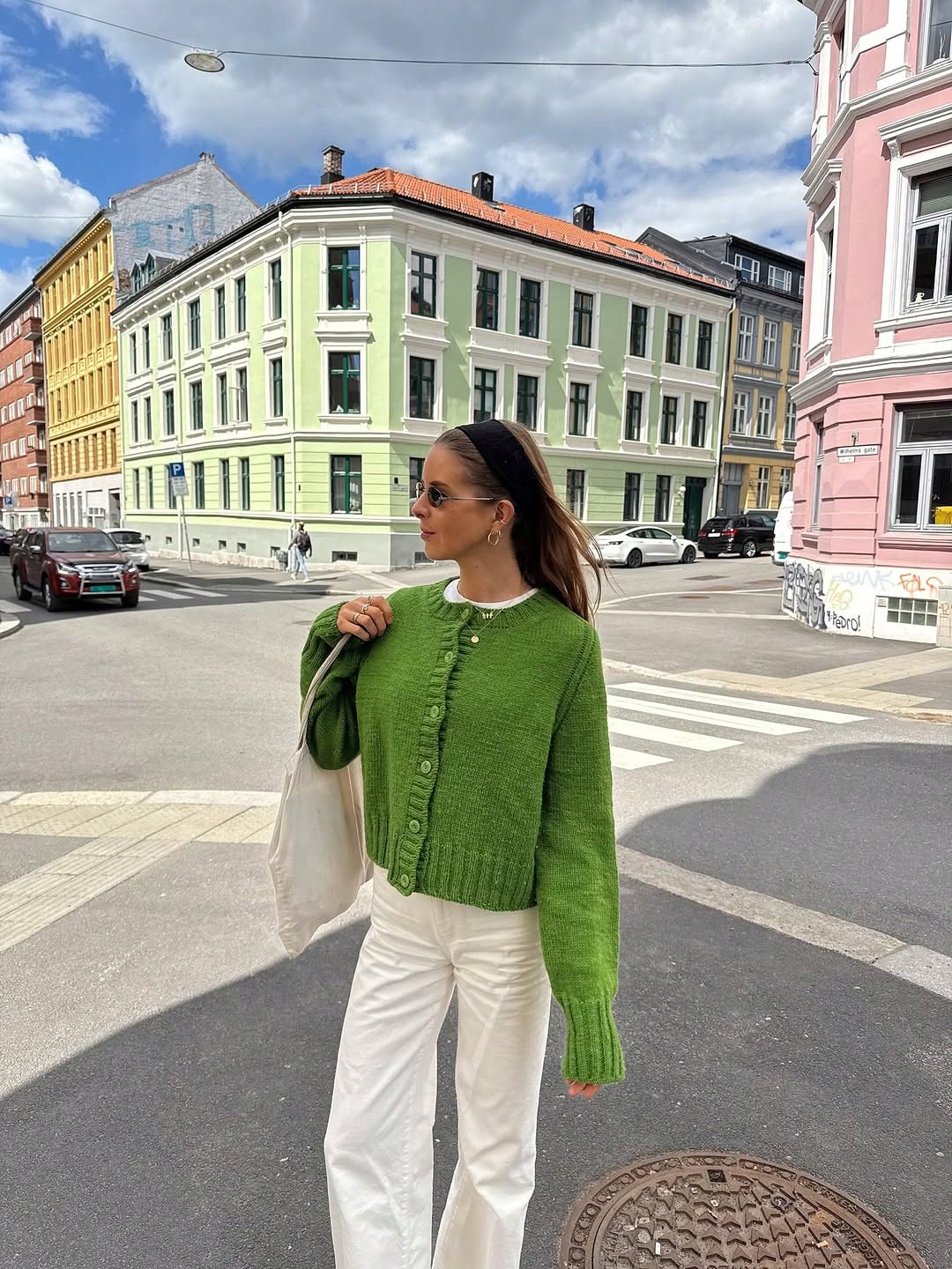 Cardigan SHEIN, verde