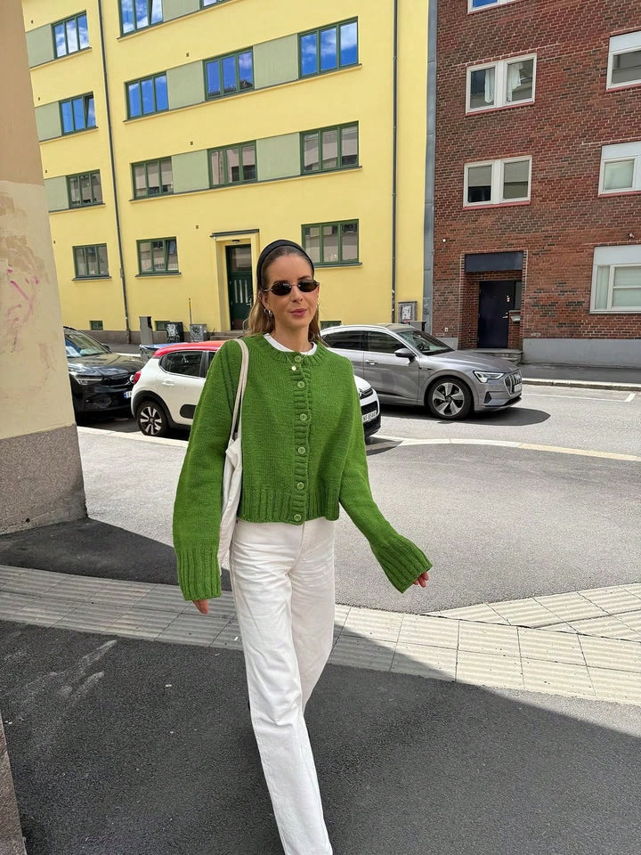 Cardigan SHEIN, verde