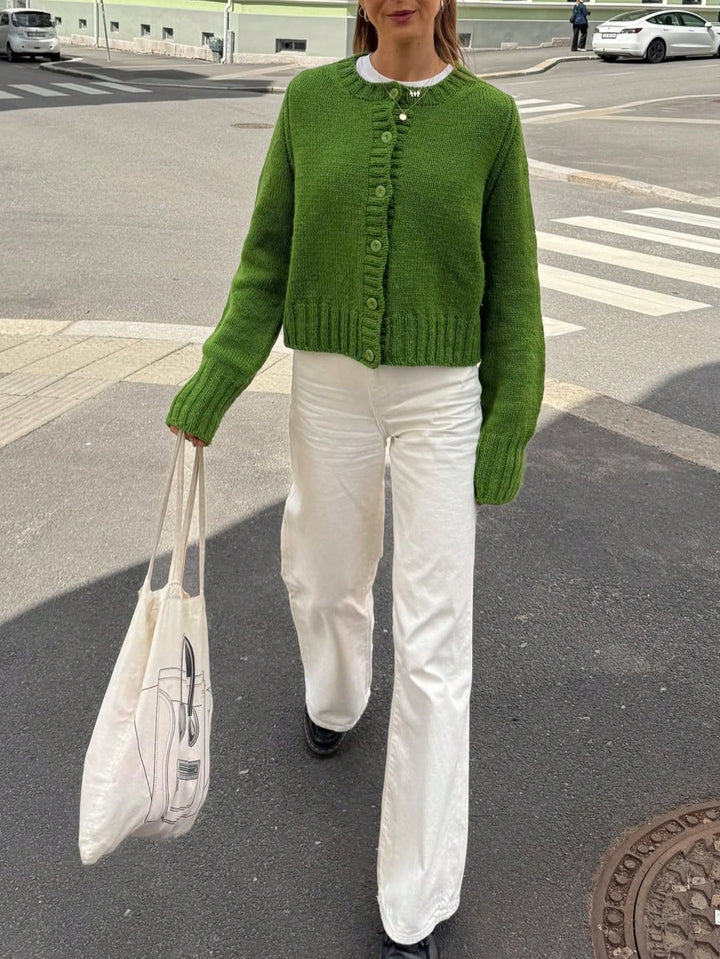 Cardigan SHEIN, verde