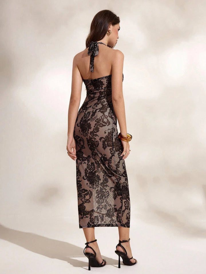 Rochie maxi SHEIN, mix culori