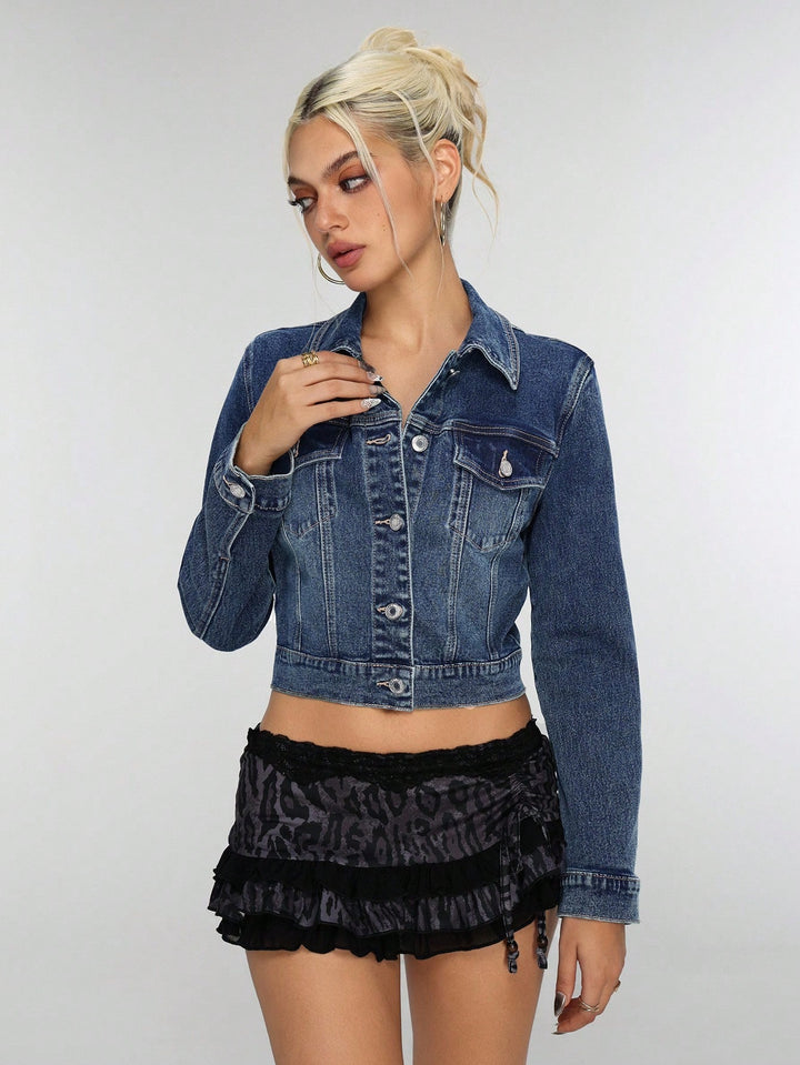 SHEIN kék farmerdzseki