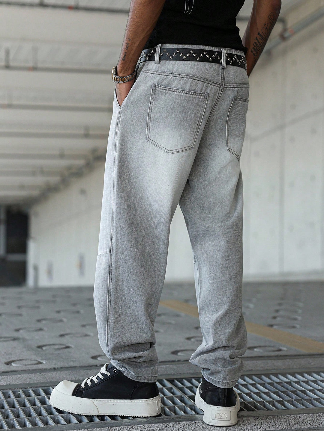 Jeans SHEIN, gri