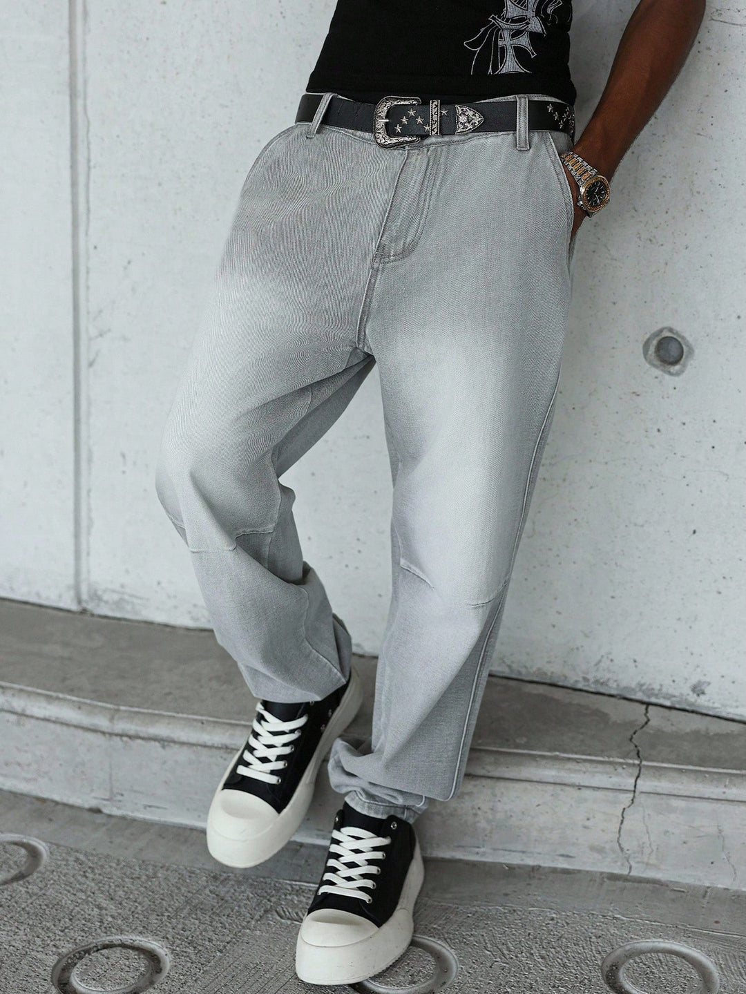Jeans SHEIN, gri