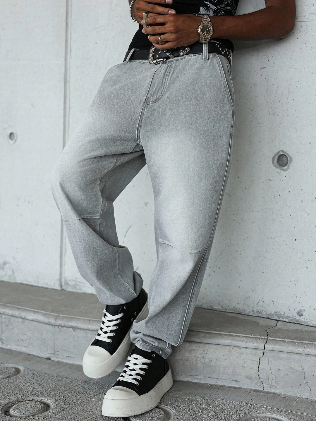 Jeans SHEIN, gri