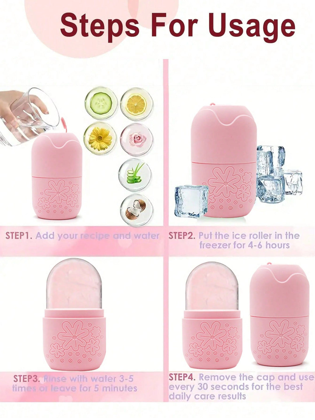 Instrument de masaj facial SHEIN, mix culori