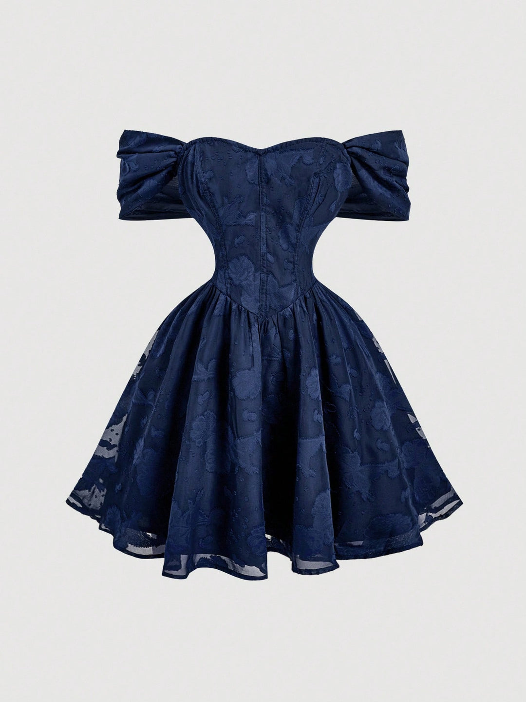 Rochie scurtă SHEIN, albastru