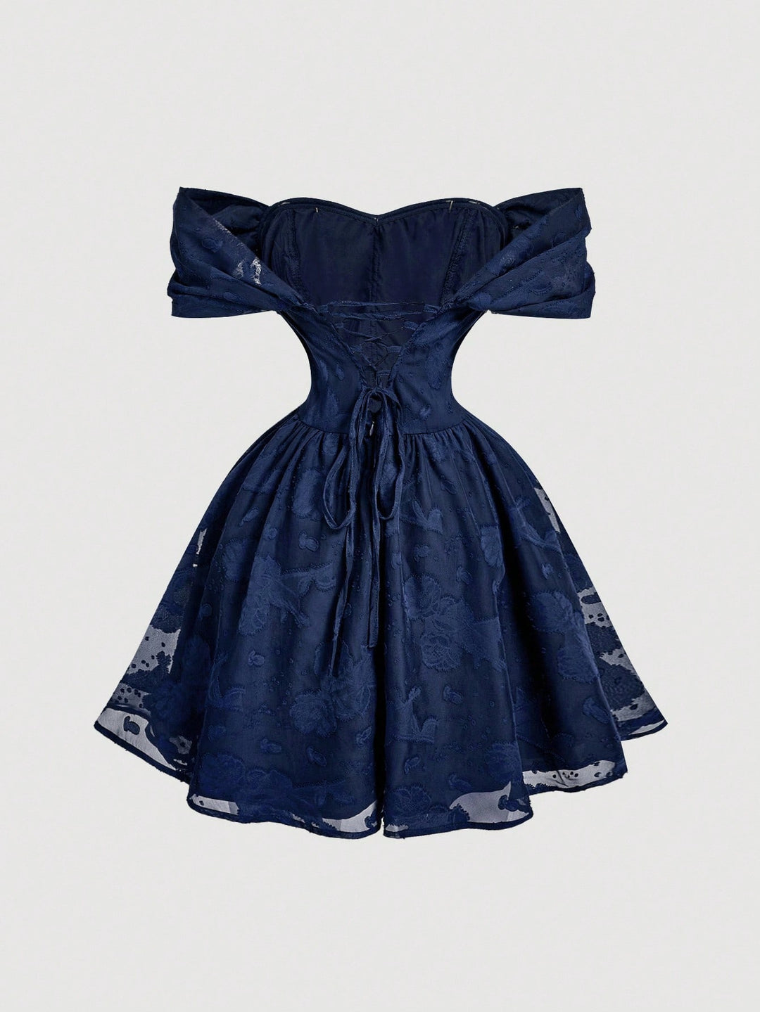 Rochie scurtă SHEIN, albastru