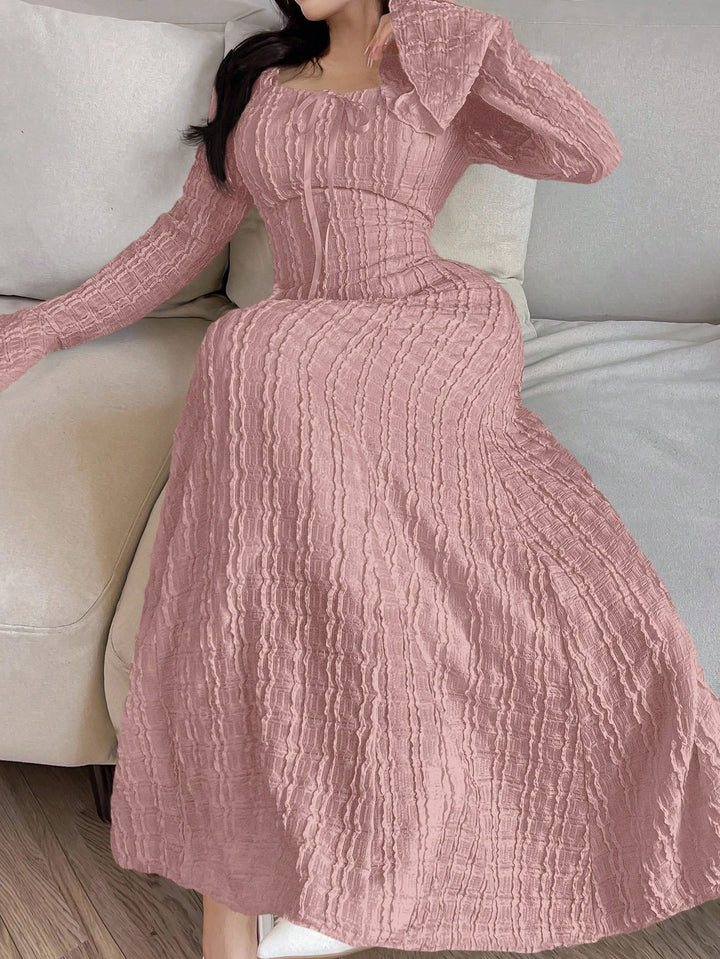 SHEIN Maxi ruha, rózsaszín