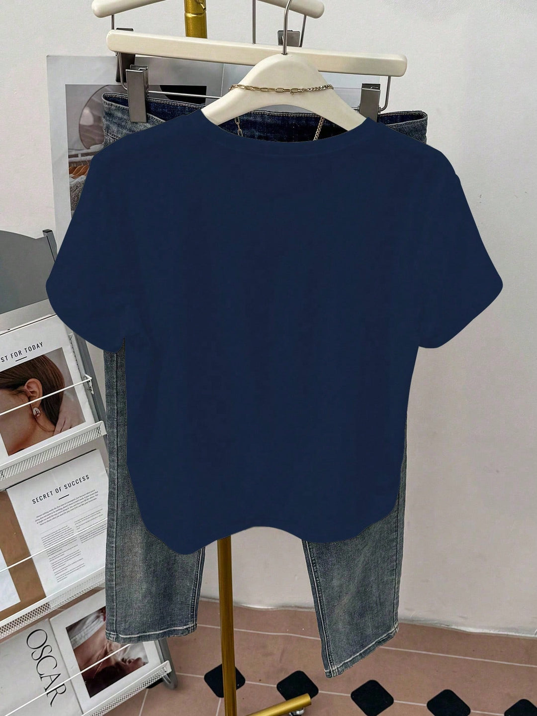 Tricou SHEIN, albastru