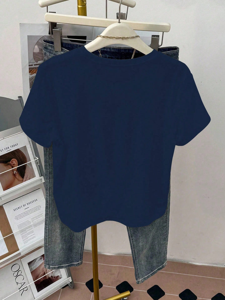Tricou SHEIN, albastru