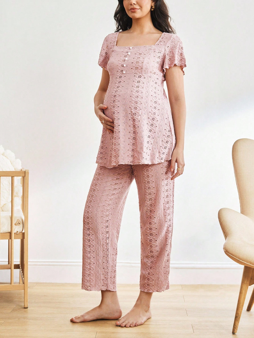 Pijamale SHEIN, roz