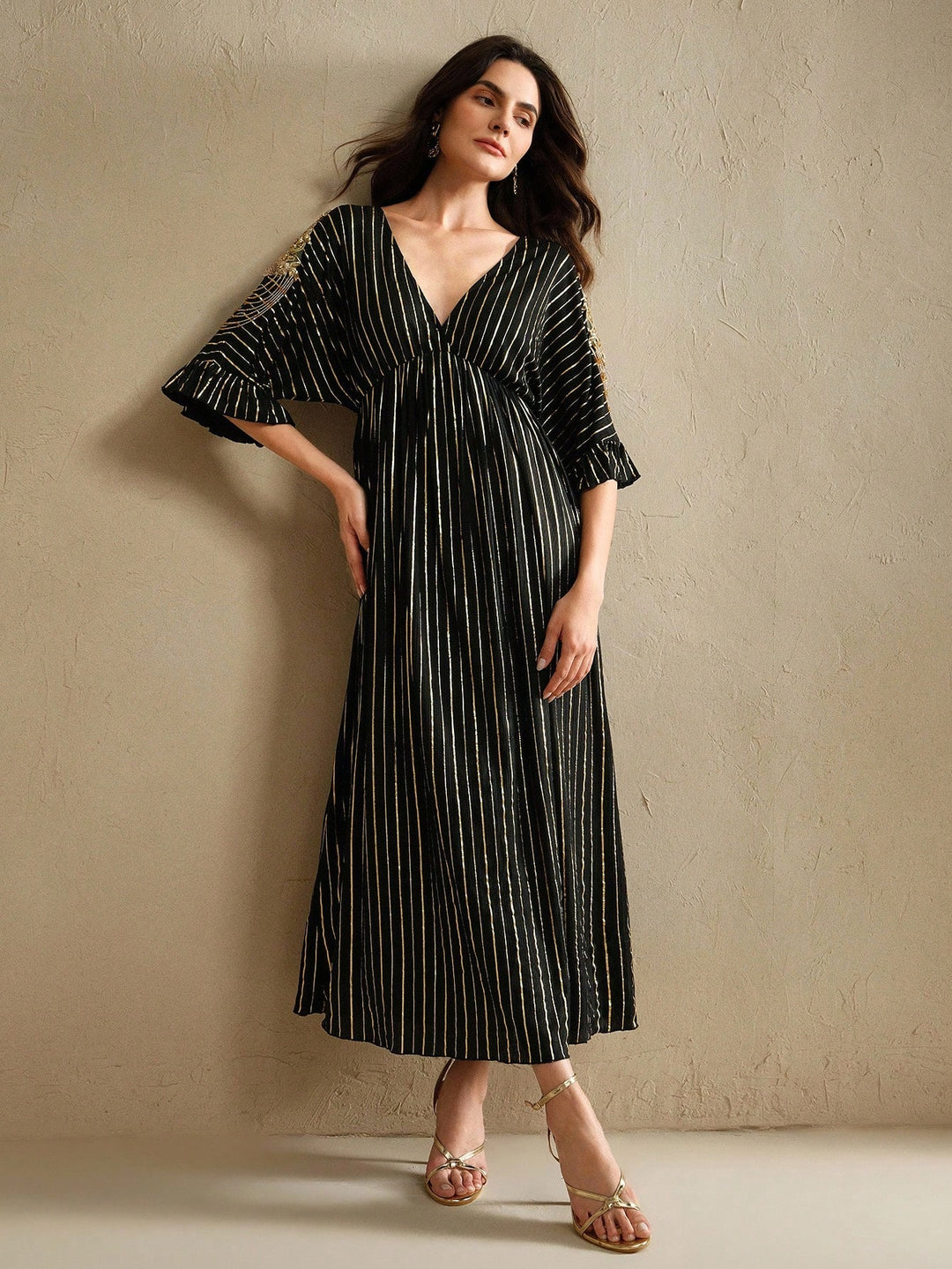 Rochie maxi SHEIN, negru