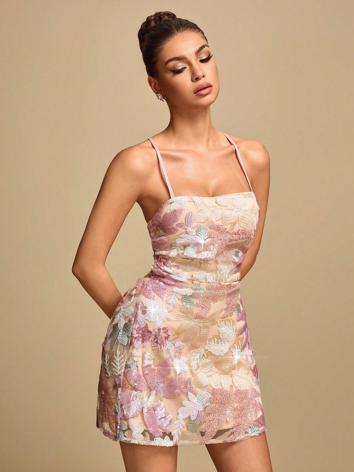 Rochie mini SHEIN, roz