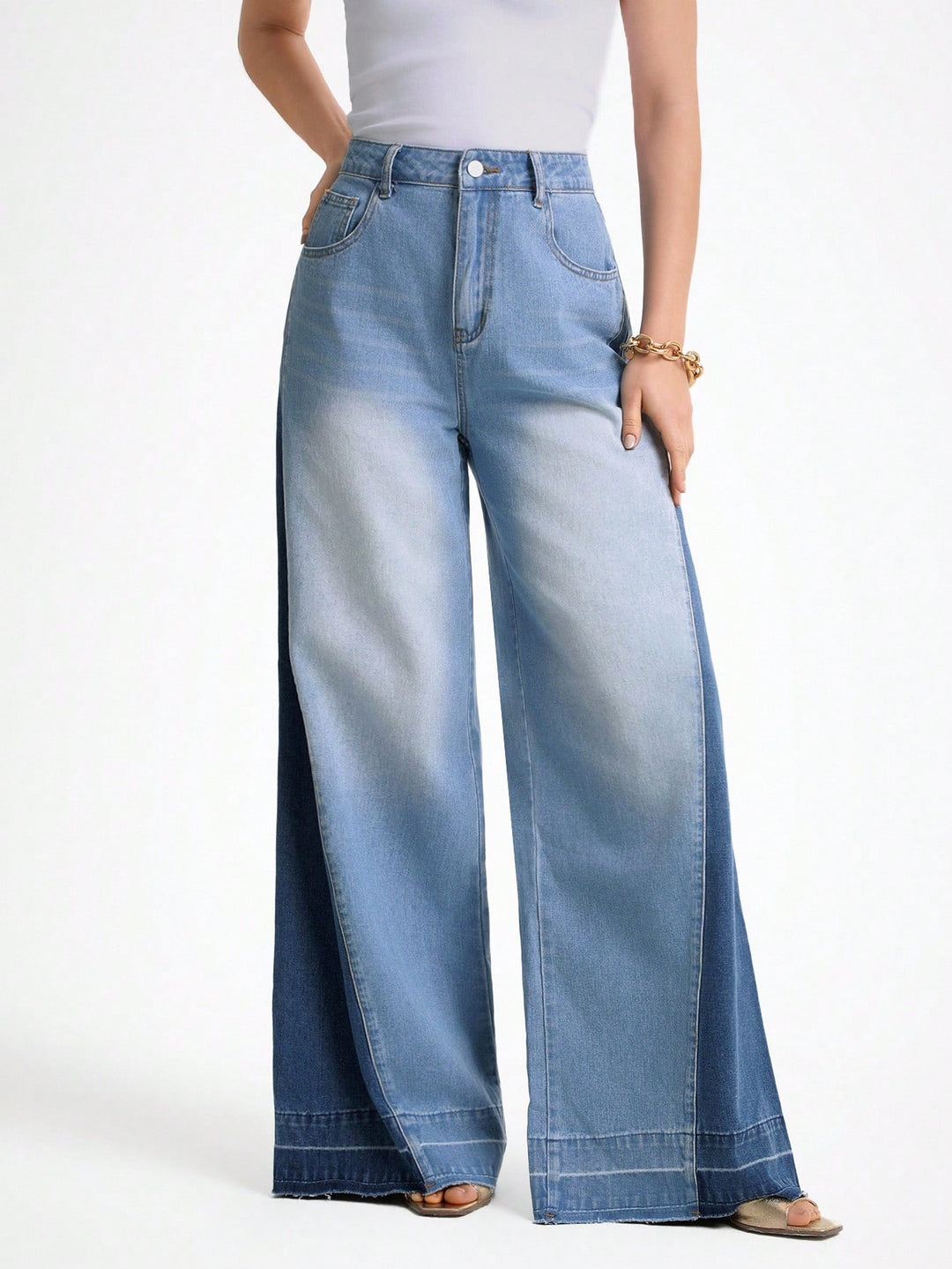 Jeans SHEIN, albastru