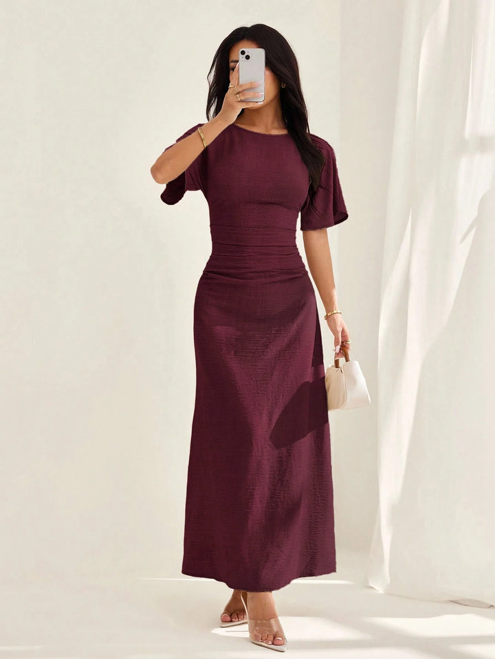 Rochie maxi Shein, vișiniu