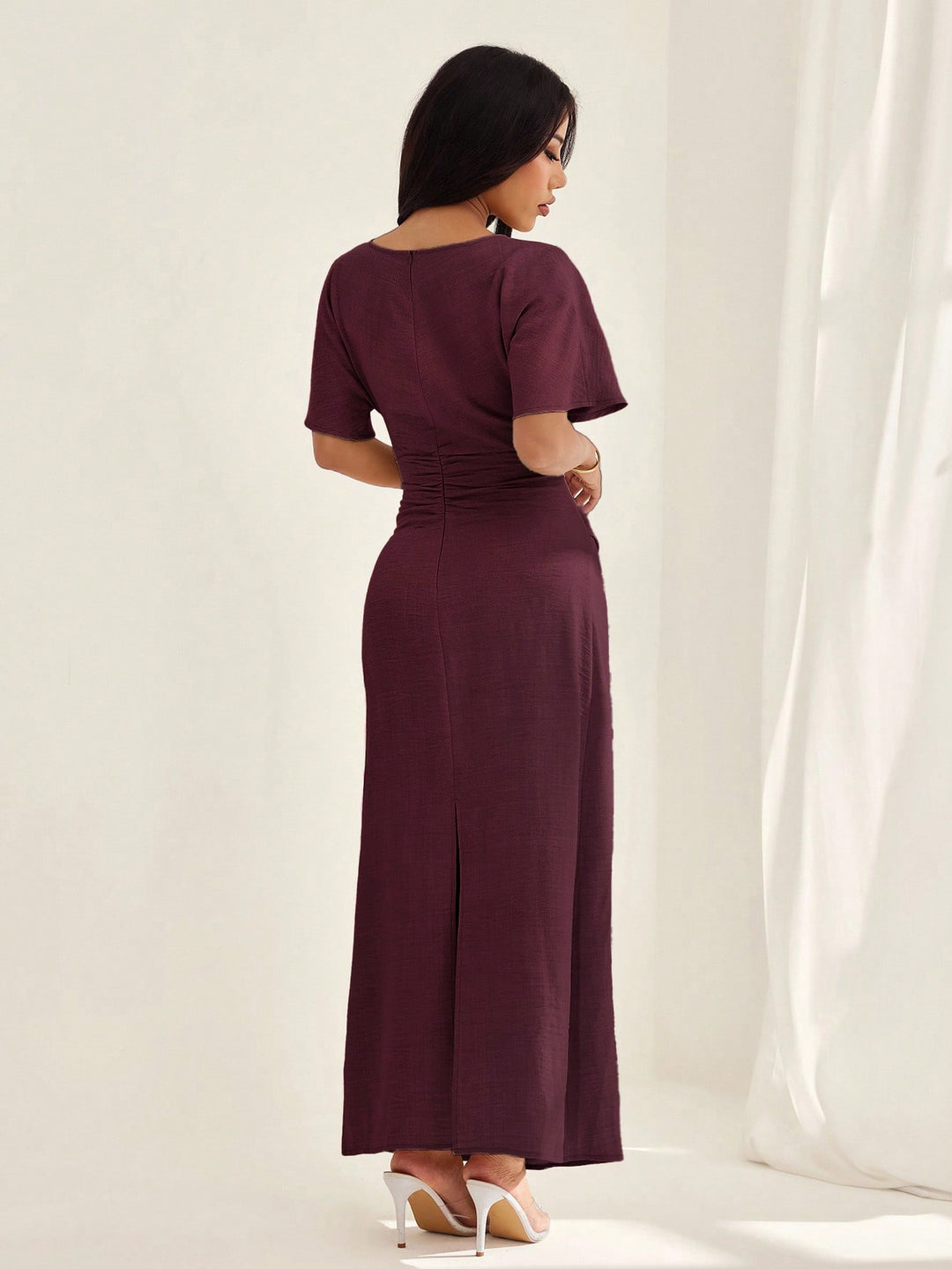 Rochie maxi SHEIN, roșu