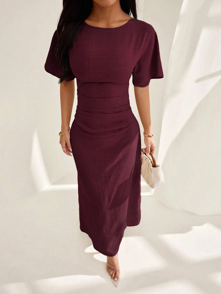 Rochie maxi Shein, vișiniu