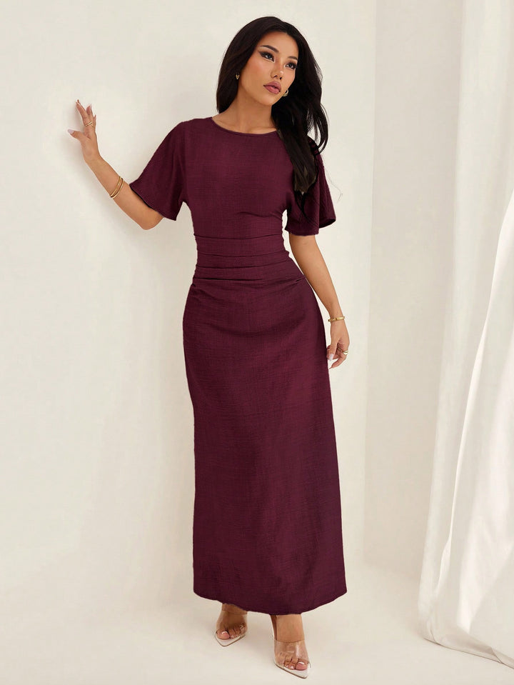 Rochie maxi SHEIN, roșu
