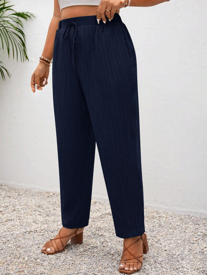 Pantaloni SHEIN, albastru
