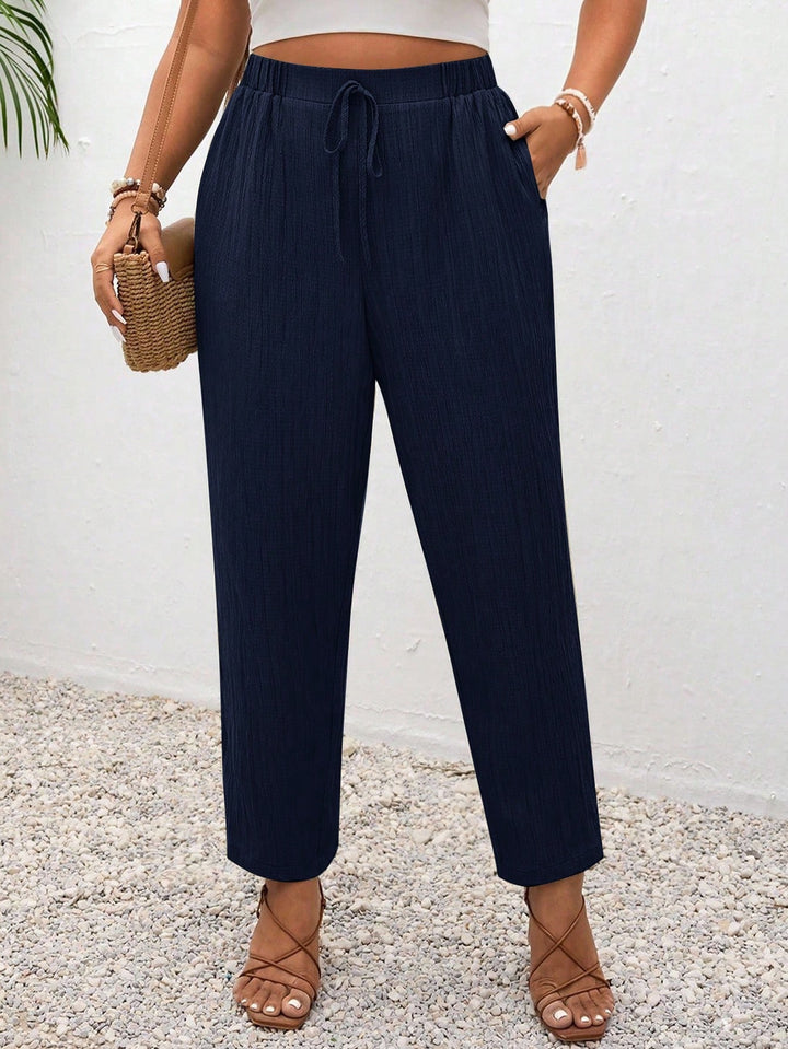 Pantaloni SHEIN, albastru