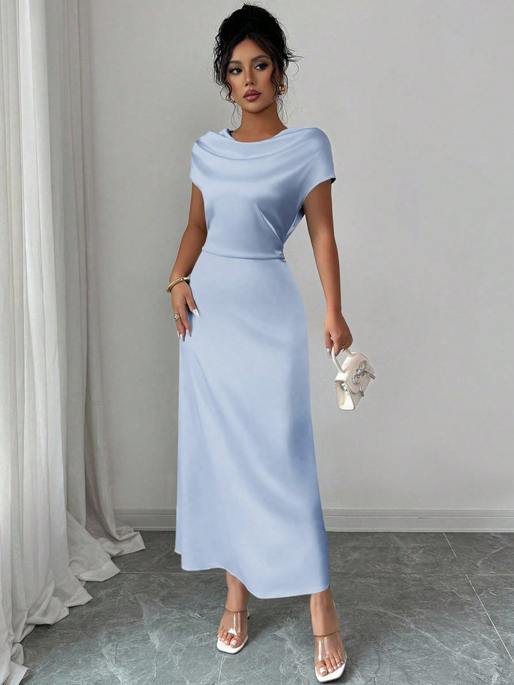 Rochie maxi SHEIN, albastru