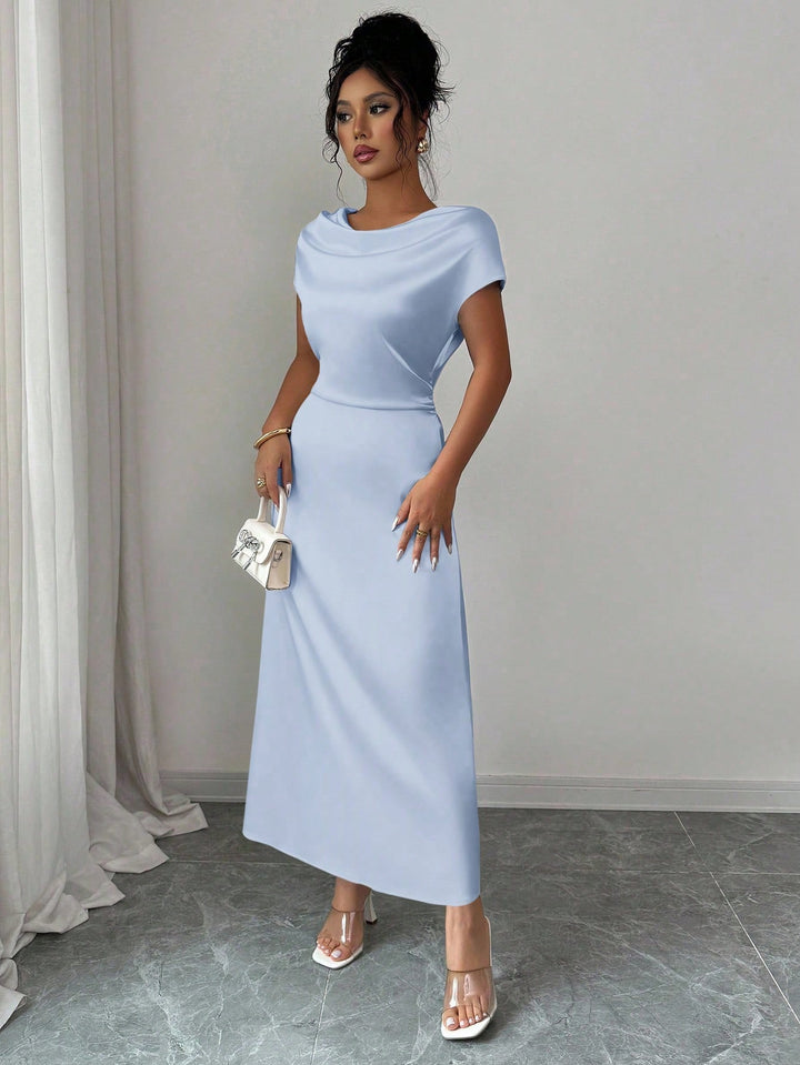 Rochie maxi SHEIN, albastru