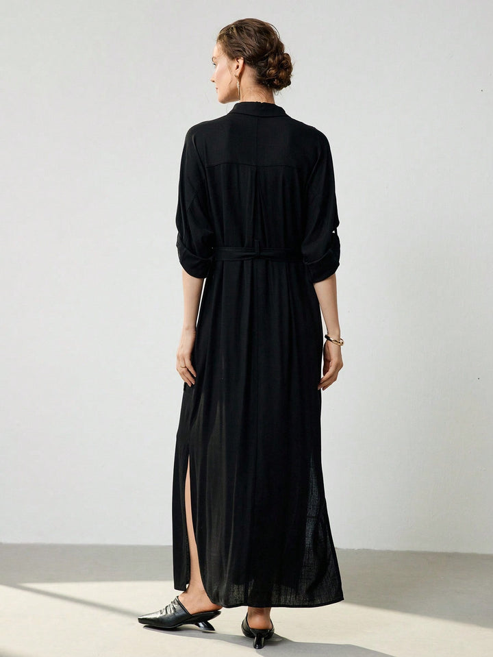 Rochie maxi SHEIN, negru