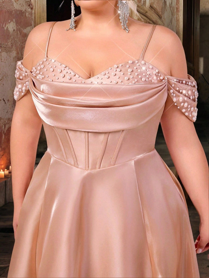 SHEIN Pink Party Dress