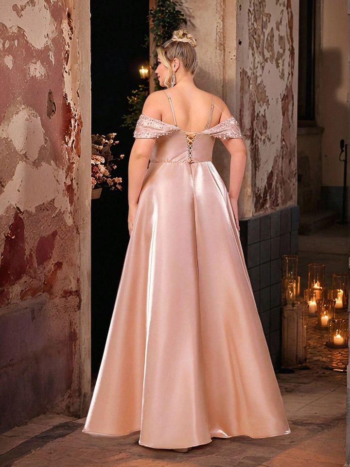 SHEIN Pink Party Dress