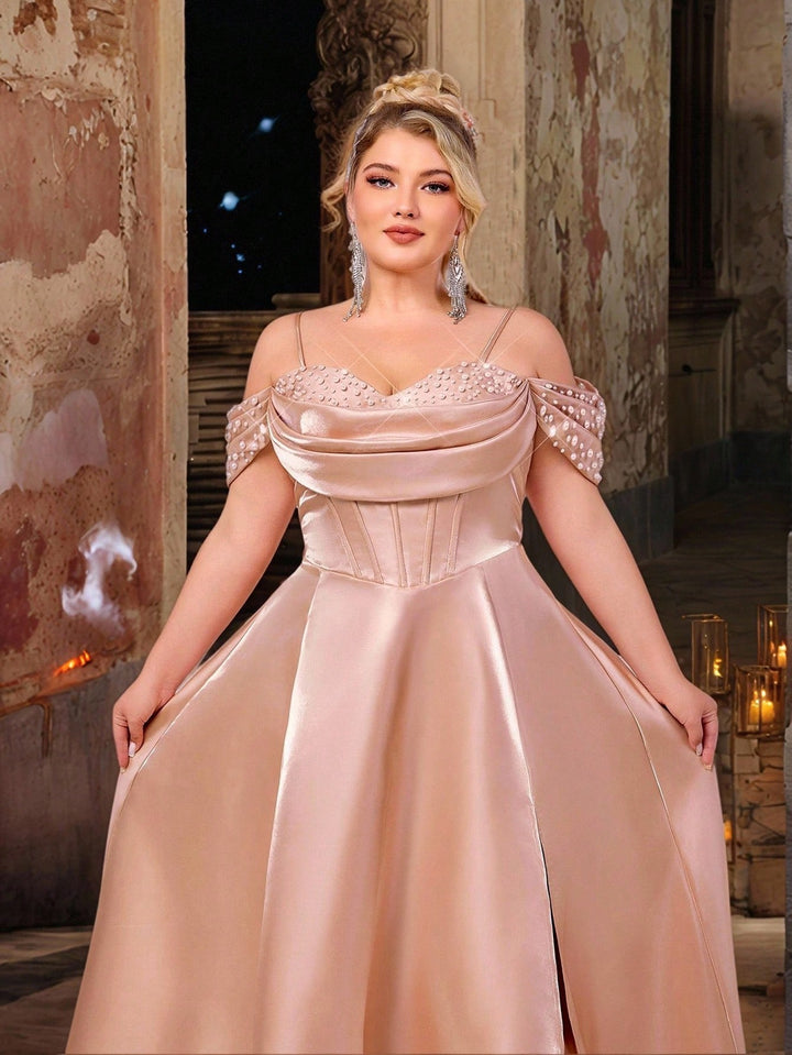 SHEIN Pink Party Dress