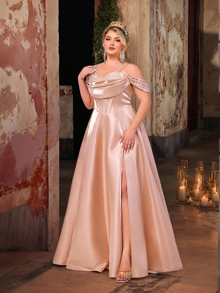 SHEIN Pink Party Dress