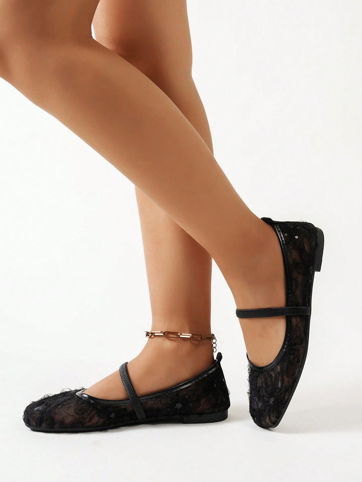 Balerini SHEIN, negru