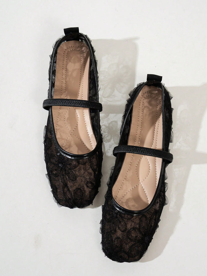 Balerini SHEIN, negru
