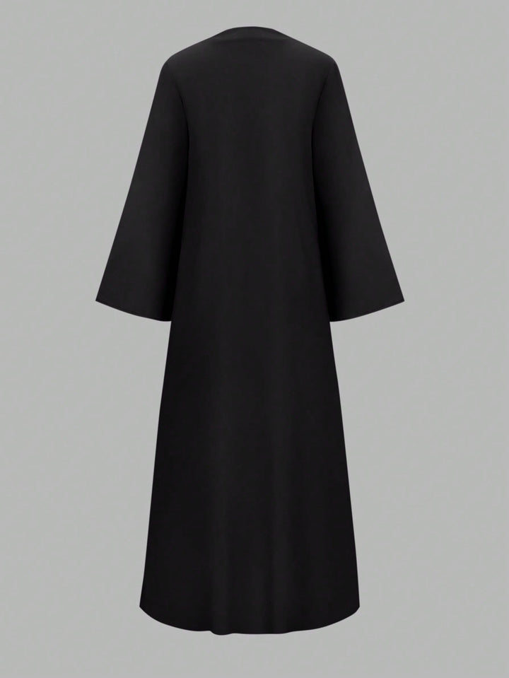 Set caftan și jalabiya SHEIN, negru