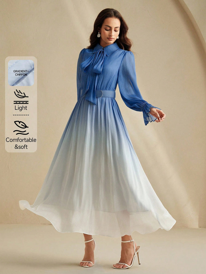 Rochie maxi SHEIN, albastru