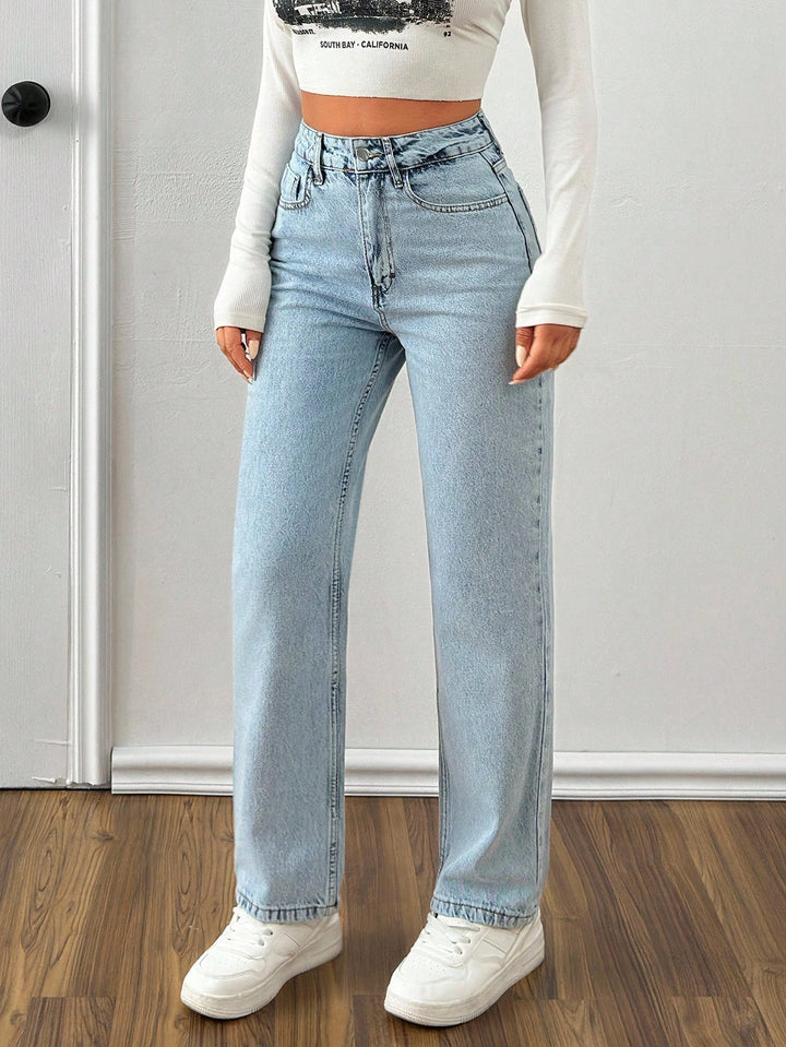 Jeans SHEIN, albastru