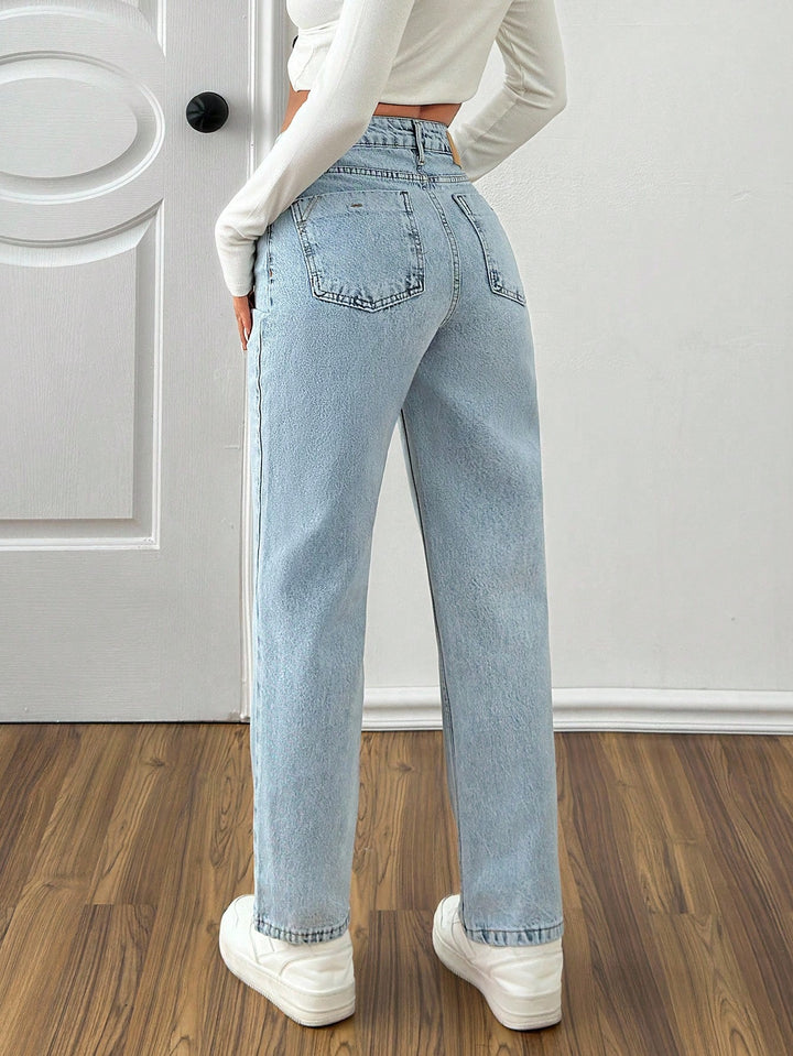 Jeans SHEIN, albastru