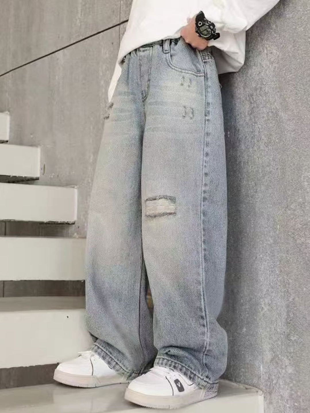Jeans SHEIN, albastru