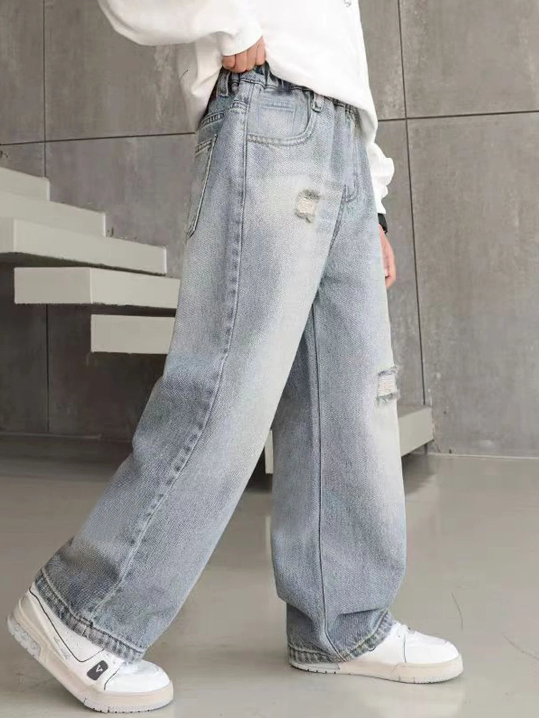 Jeans SHEIN, albastru