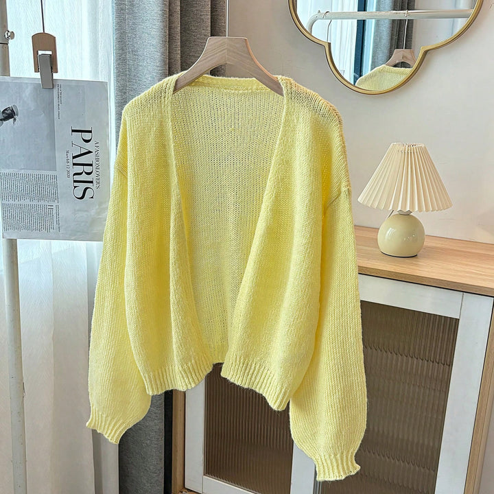 Cardigan SHEIN, galben