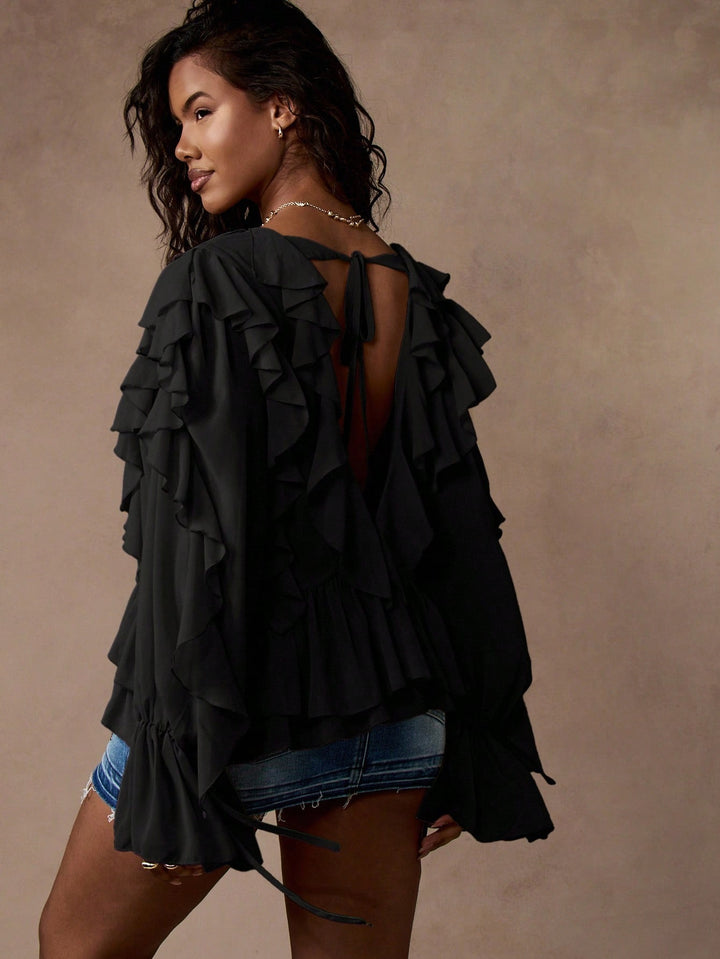 Bluza SHEIN, negru
