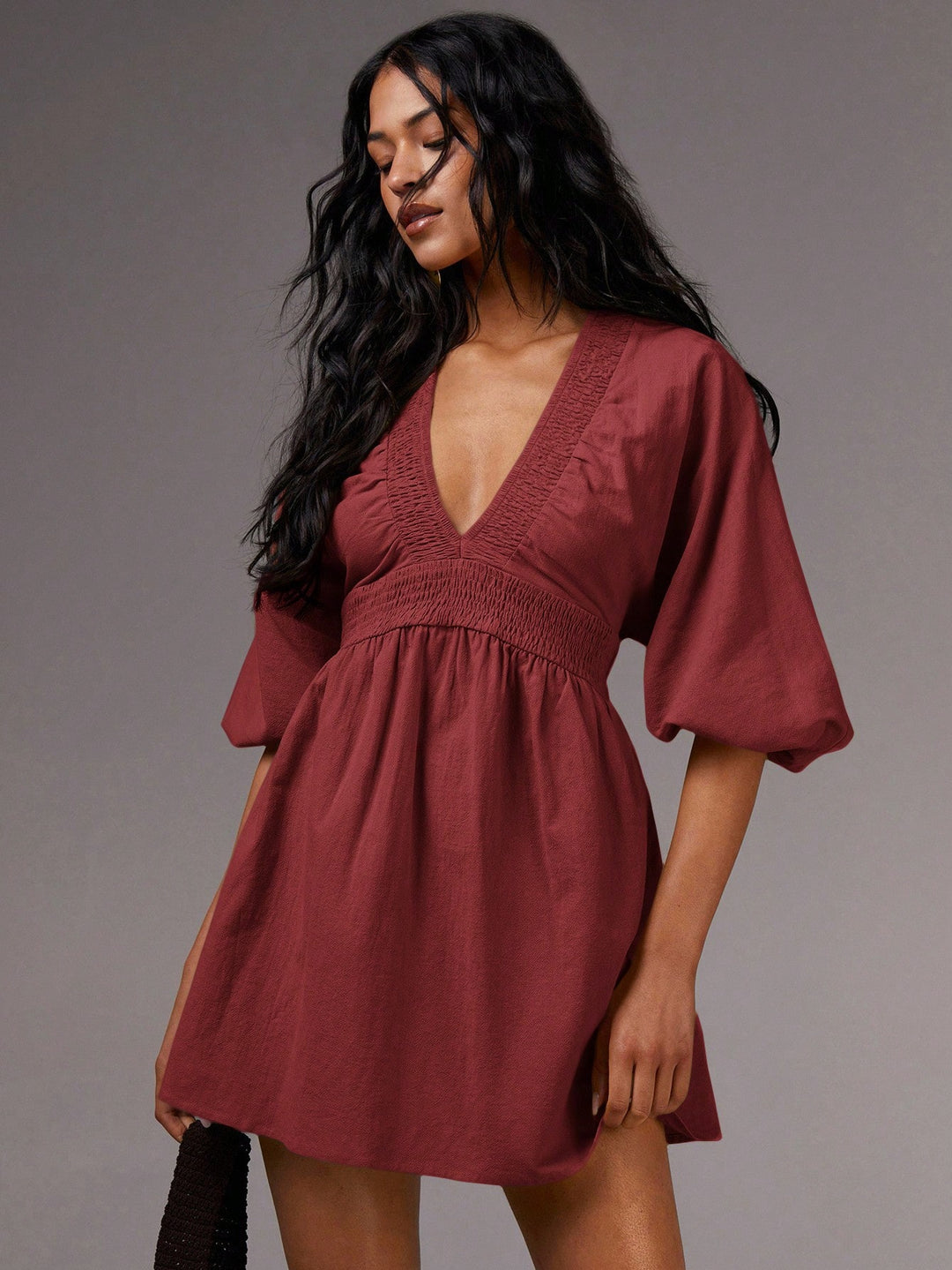 Rochie mini SHEIN, cărămiziu