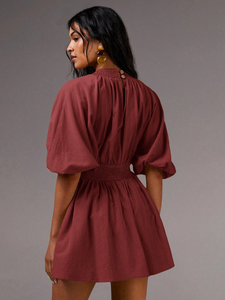 Rochie mini SHEIN, cărămiziu