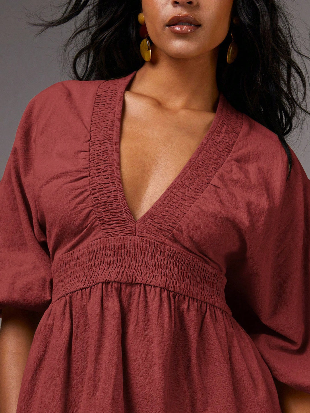 Rochie mini SHEIN, cărămiziu