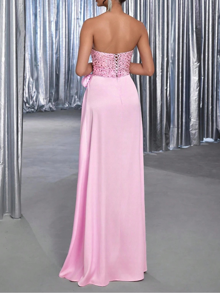 Rochie de ocazie Shein, roz
