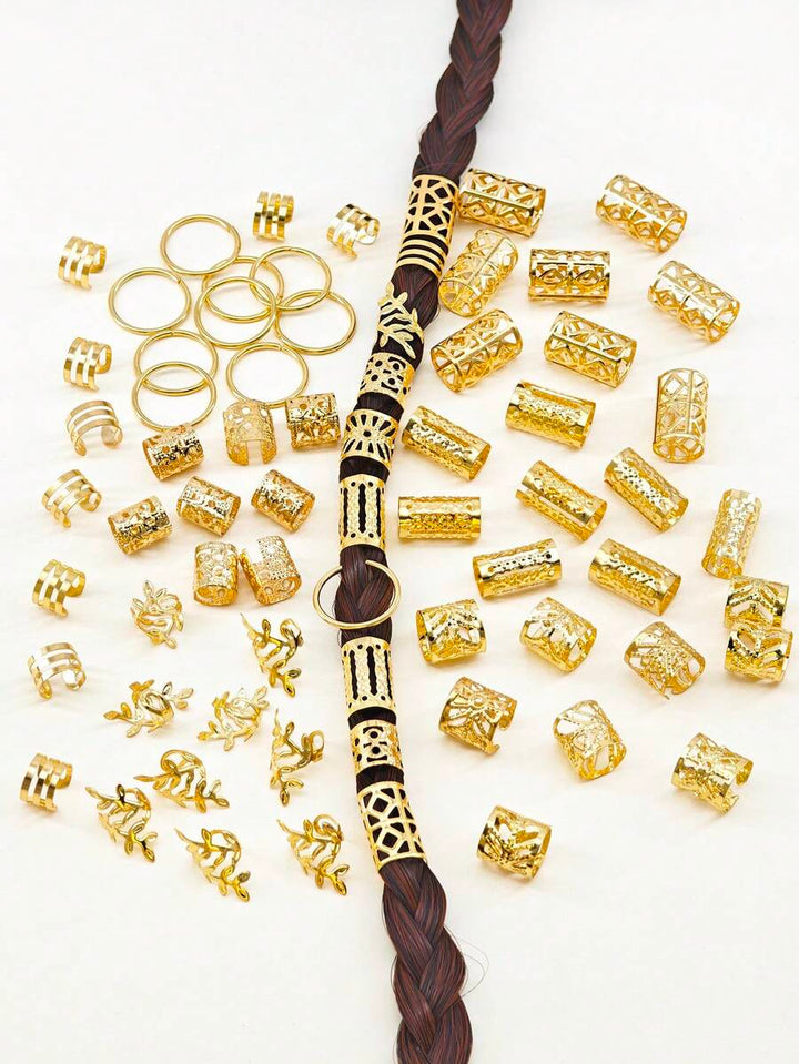 Set accesorii pentru păr SHEIN, auriu