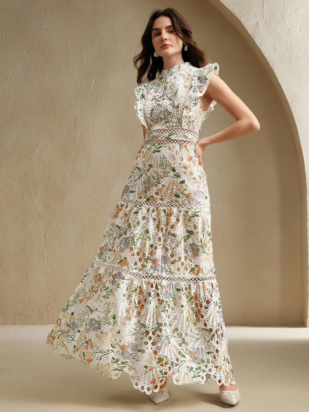 Rochie maxi SHEIN, albastru